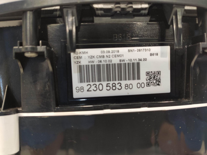 CUADRO INSTRUMENTOS CITROEN C3 2019