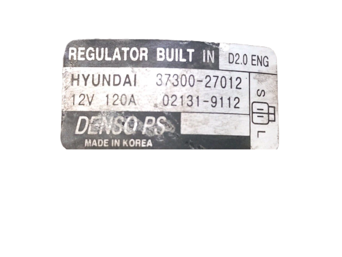ALTERNADOR KIA CERATO 2005