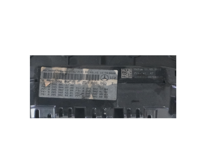 CUADRO INSTRUMENTOS MERCEDES C 180 BLUETEC / D 2015