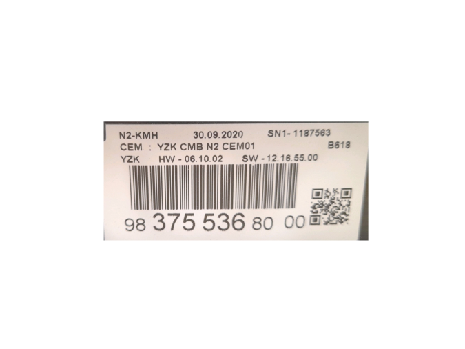 CUADRO INSTRUMENTOS CITROEN C3 2021