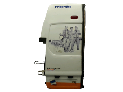 PUERTA TRASERA DE CARGA IZQUIERDA PEUGEOT EXPERT ROTULADA 2016