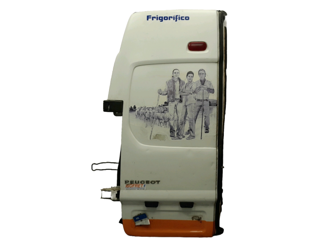 PUERTA TRASERA DE CARGA IZQUIERDA PEUGEOT EXPERT ROTULADA 2016