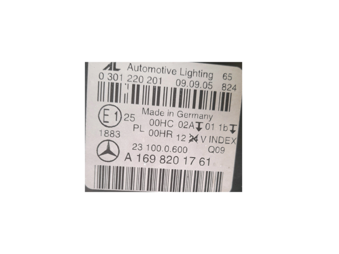 FARO DELANTERO IZQUIERDO MERCEDES B 180 CDI 2005