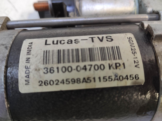 MOTOR ARRANQUE HYUNDAI I10 2017