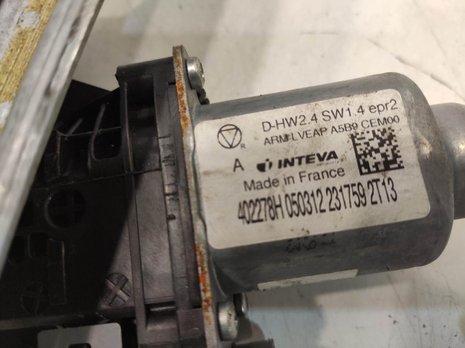 ELEVALUNAS TRASERO DERECHO CITROEN C4 2012