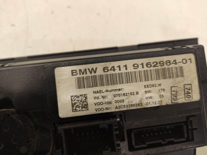 MANDO CALEFACCION BMW SERIE 3 2008