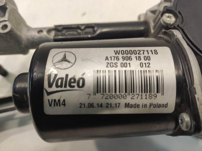 Motor Limpiaparabrisas delantero MERCEDES GLA CLASS 2014