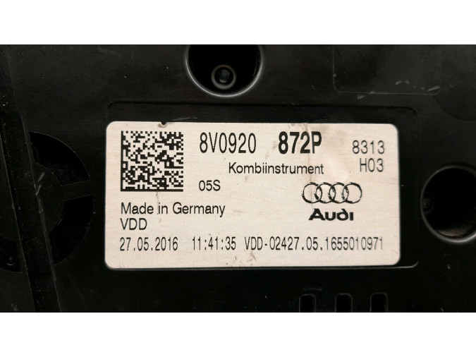 CUADRO INSTRUMENTOS AUDI A3 2016