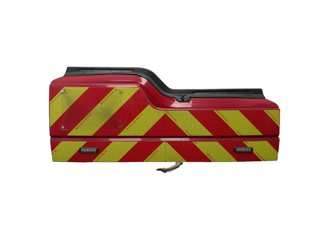 TAPA MALETERO INFERIOR LAND ROVER DISCOVERY ROJO ROTULADO 2017