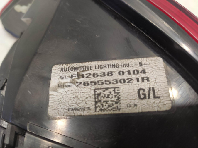 PILOTO TRASERO IZQUIERDO EXTERIOR RENAULT CLIO 2016