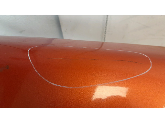 ALETA DELANTERA IZQUIERDA PEUGEOT 206 NARANJA 2000