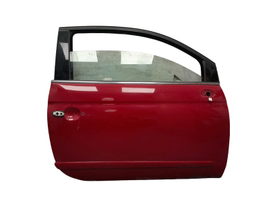 PUERTA DELANTERA DERECHA FIAT 500 ROJO 2014