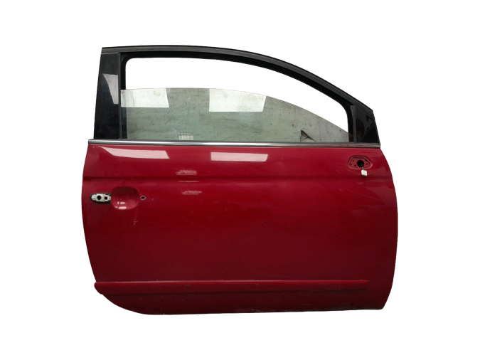 PUERTA DELANTERA DERECHA FIAT 500 ROJO 2014