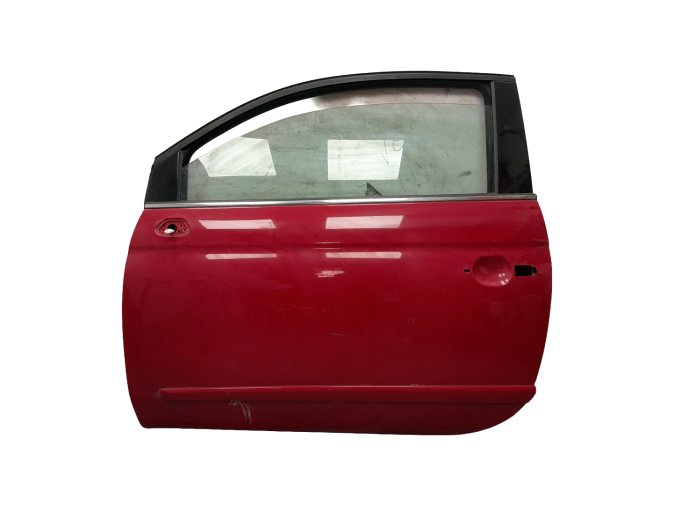 PUERTA DELANTERA IZQUIERDA FIAT 500 ROJO 2014