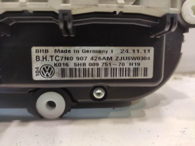MANDO CALEFACCIÓN VOLKSWAGEN GOLF 2012