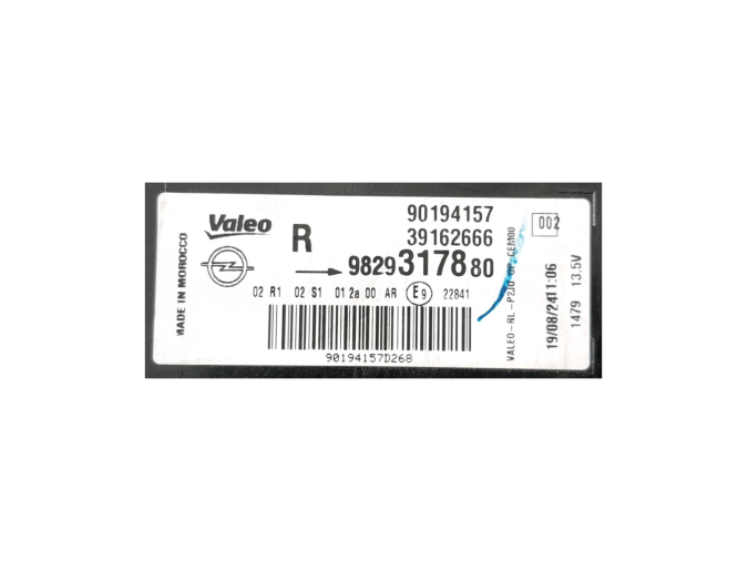 PILOTO TRASERO EXTERIOR DERECHO OPEL CORSA 2024