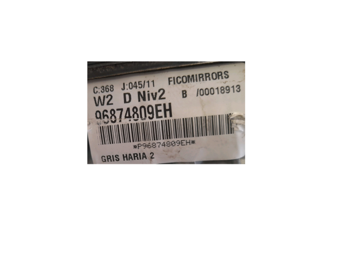 RETROVISOR DERECHO PEUGEOT 508 2011