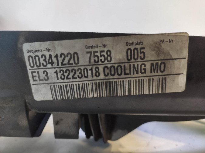 ELECTROVENTILADOR OPEL ZAFIRA 2010