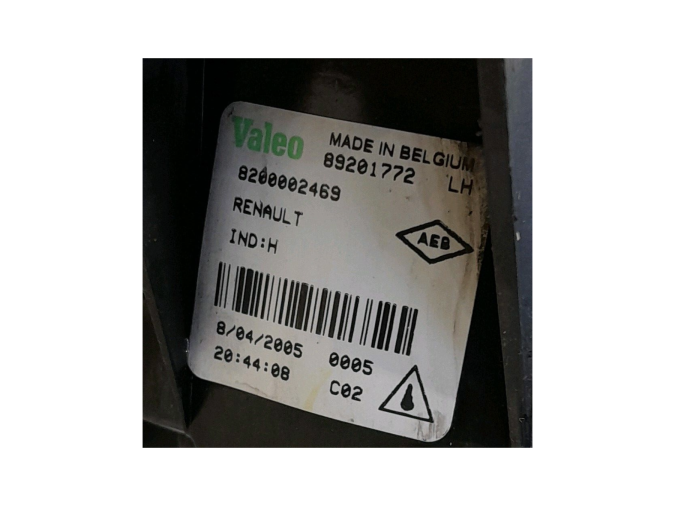 FARO ANTINIEBLA DELANTERO IZQUIERDO RENAULT MODUS 2005
