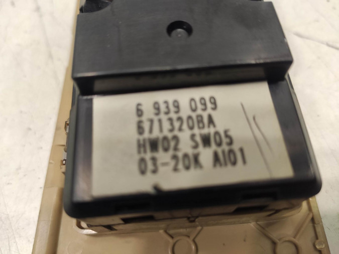 MANDO ELEVALUNAS DELANTERO IZQUIERDO BMW SERIE 5 2003