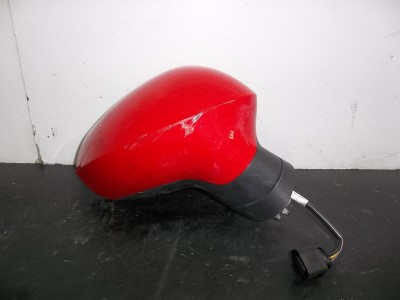 RETROVISOR DERECHO SEAT LEON ROJO 2009