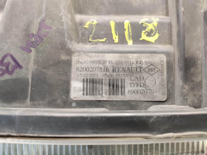 FARO DELANTERO DERECHO RENAULT LAGUNA 2004