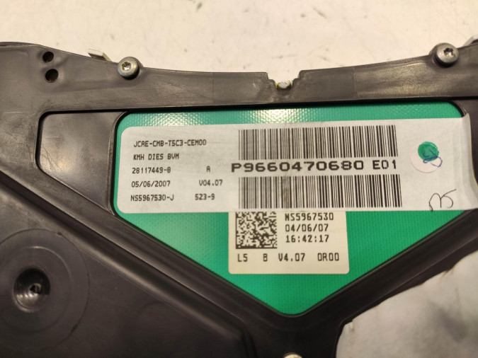 CUADRO INSTRUMENTOS PEUGEOT 307 2007