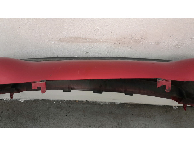 PARAGOLPES TRASERO PEUGEOT 207 ROJO 2007