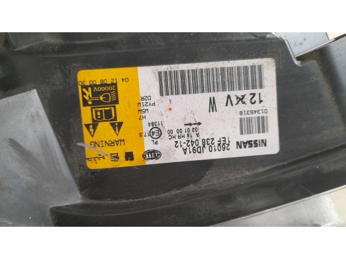 FARO DELANTERO DERECHO NISSAN QASHQAI / QASHQAI+2 2009
