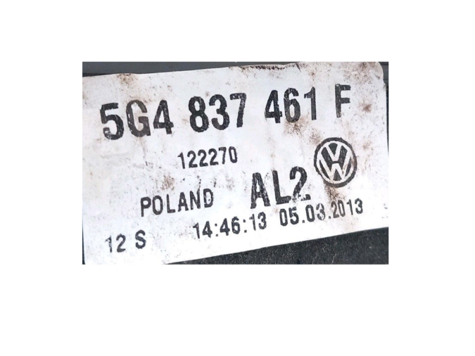 ELEVALUNAS DELANTERO IZQUIERDO VOLKSWAGEN GOLF 2013
