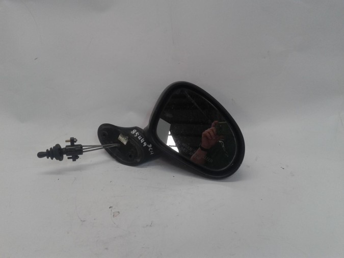 Retrovisor Derecho CHEVROLET MATIZ NEGRO SIN PINTAR 2006