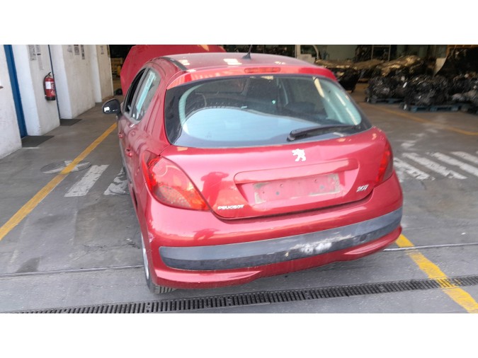 ALETA DELANTERA IZQUIERDA PEUGEOT 207 ROJO 2007
