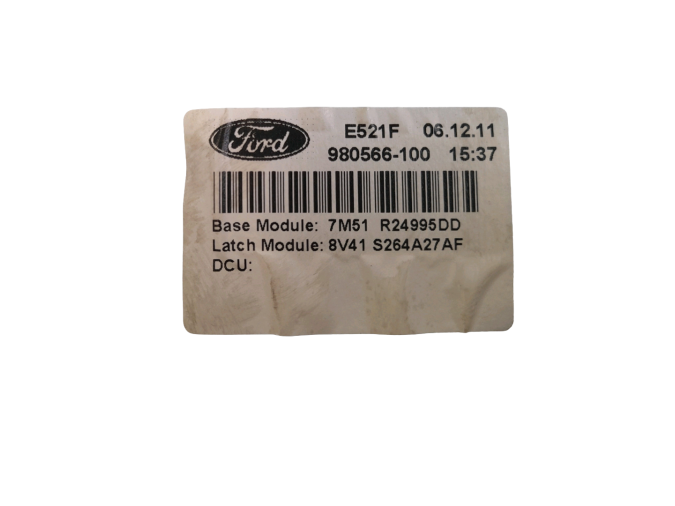 ELEVALUNAS TRASERO IZQUIERDO FORD KUGA 2012