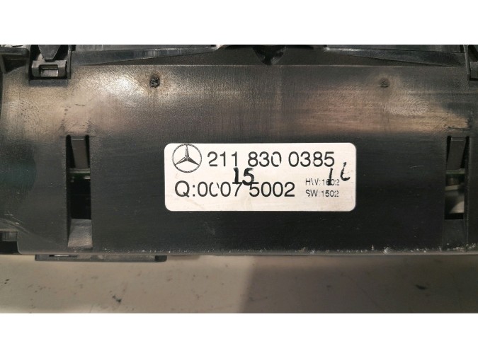 MANDO CLIMATIZACIÓN MERCEDES E 270 CDI 2002