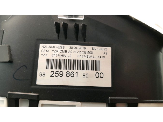 CUADRO INSTRUMENTOS PEUGEOT 208 2019