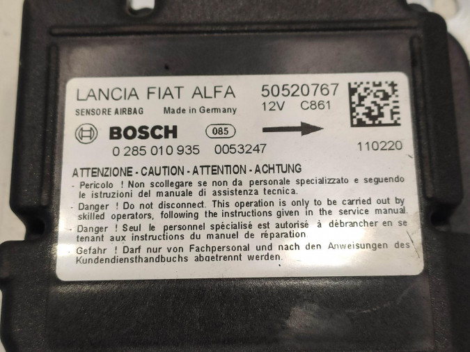 AIRBAG DELANTERO IZQUIERDO ALFA ROMEO GIULIETTA 2011