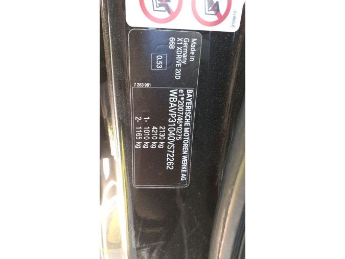 AIRBAG DELANTERO IZQUIERDO BMW X1 2011