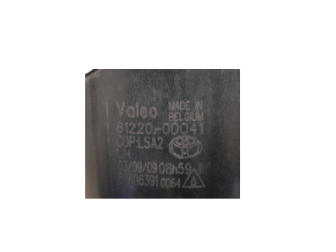 FARO ANTINIEBLA DELANTERO IZQUIERDO TOYOTA YARIS 2010