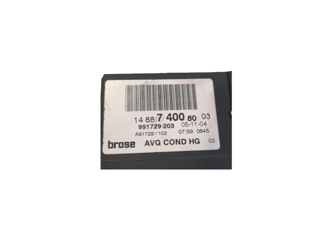 ELEVALUNAS DELANTERO IZQUIERDO PEUGEOT 807 2004