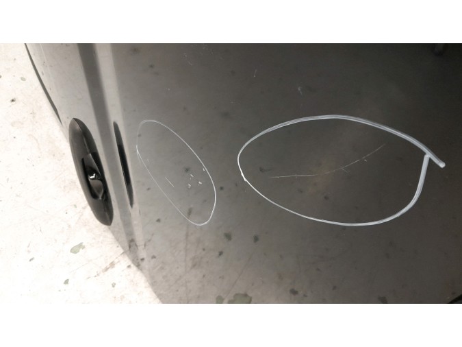 PUERTA TRASERA IZQUIERDA MERCEDES-BENZ VITO NEGRO 2006