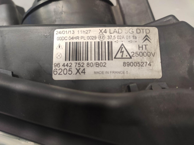 FARO DELANTERO DERECHO CITROEN C5 2003