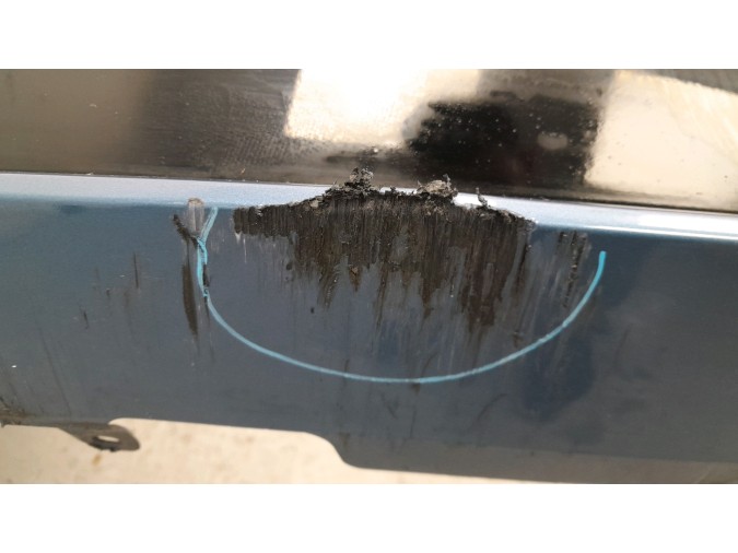PARAGOLPES TRASERO TOYOTA COROLLA CROSS AZUL 2020