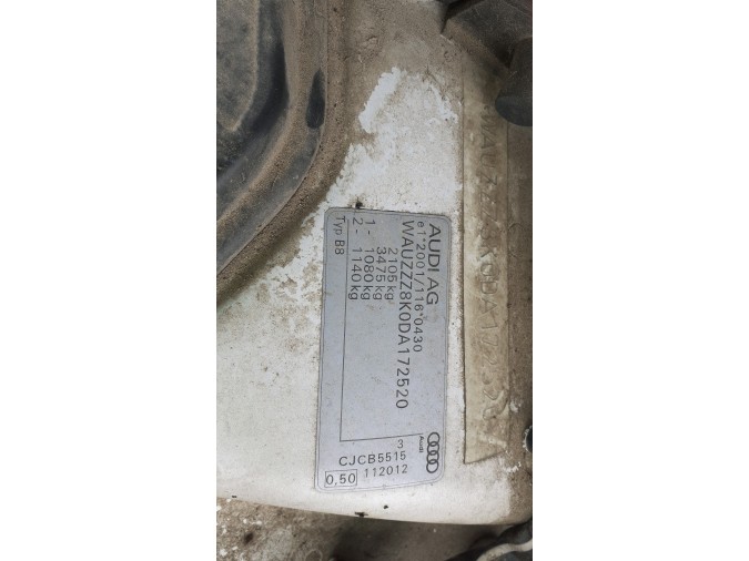 GUIA EXT.I.PARAG.TR. AUDI A4 2012