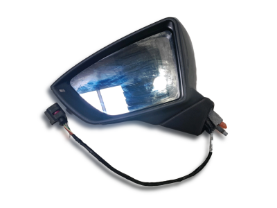 RETROVISOR IZQUIERDO SEAT LEON GRIS OSCURO 2016