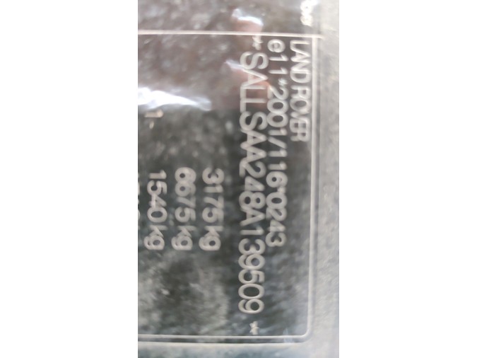 PINZA FRENO TRASERA IZQUIERDA LAND ROVER RANGE ROVER SPORT 2008