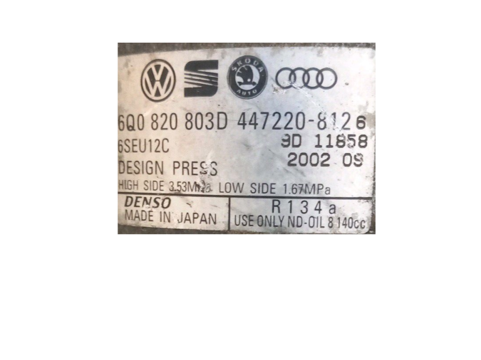 COMPRESOR AIRE ACONDICIONADO SEAT IBIZA 2003