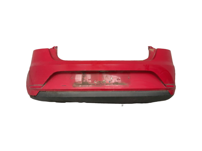 PARAGOLPES TRASERO SEAT IBIZA ROJO 2013