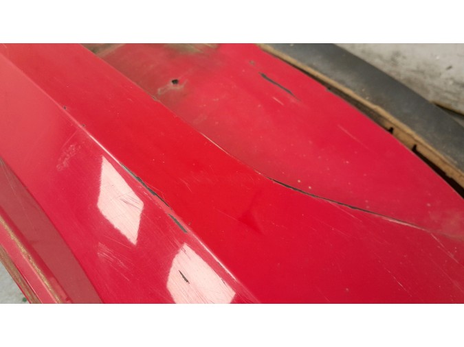 PARAGOLPES TRASERO SEAT IBIZA ROJO 2013