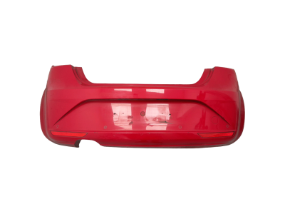 PARAGOLPES TRASERO SEAT LEON ROJO 2010