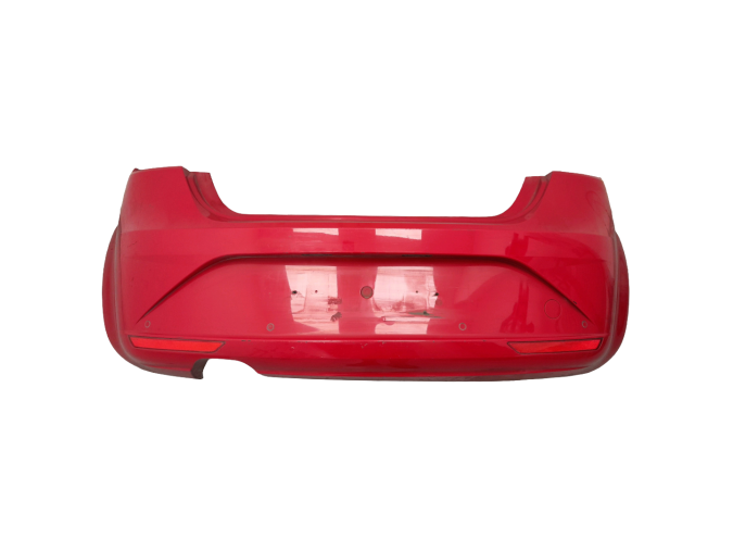 PARAGOLPES TRASERO SEAT LEON ROJO 2010